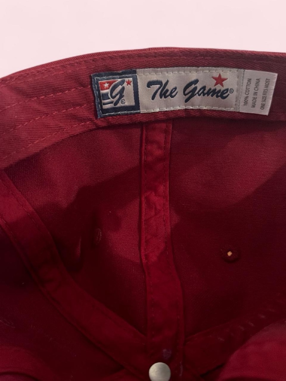 The Game Maroon Razorbacks Cap - Picture 6 of 6